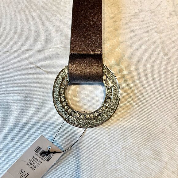 Chicos Baccarat Womans Belt - Expandable ML - Slouch Pewter - 570125723- NWT - Picture 4 of 15